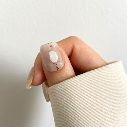 Ivory Gold Shell