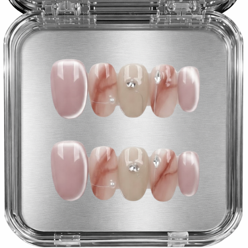 Blush Marble Kiss