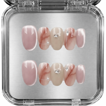 Blush Marble Kiss